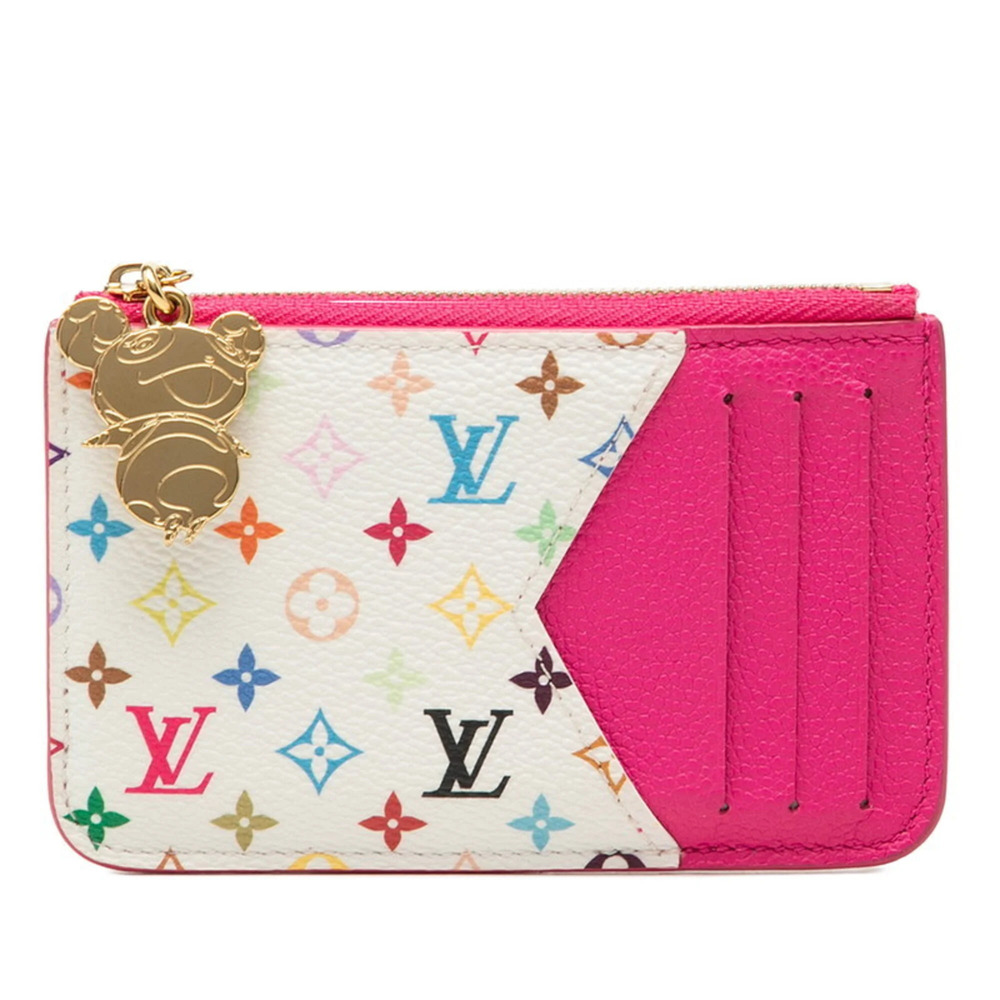 Louis Vuitton x TM Monogram Multicolor Empreinte Portecarte Romy Fragment Cas...